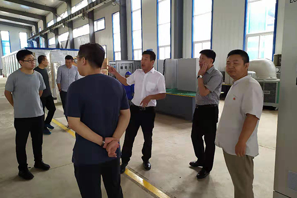 遼寧省朝陽(yáng)市領(lǐng)導到我公司視察產(chǎn)業(yè)園區建設進(jìn)度