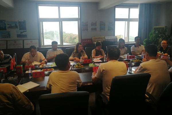 遼寧省環(huán)境保護產(chǎn)業(yè)協(xié)會(huì )赴我司考察 遼寧省環(huán)境保護產(chǎn)業(yè)協(xié)會(huì )赴我司考察
